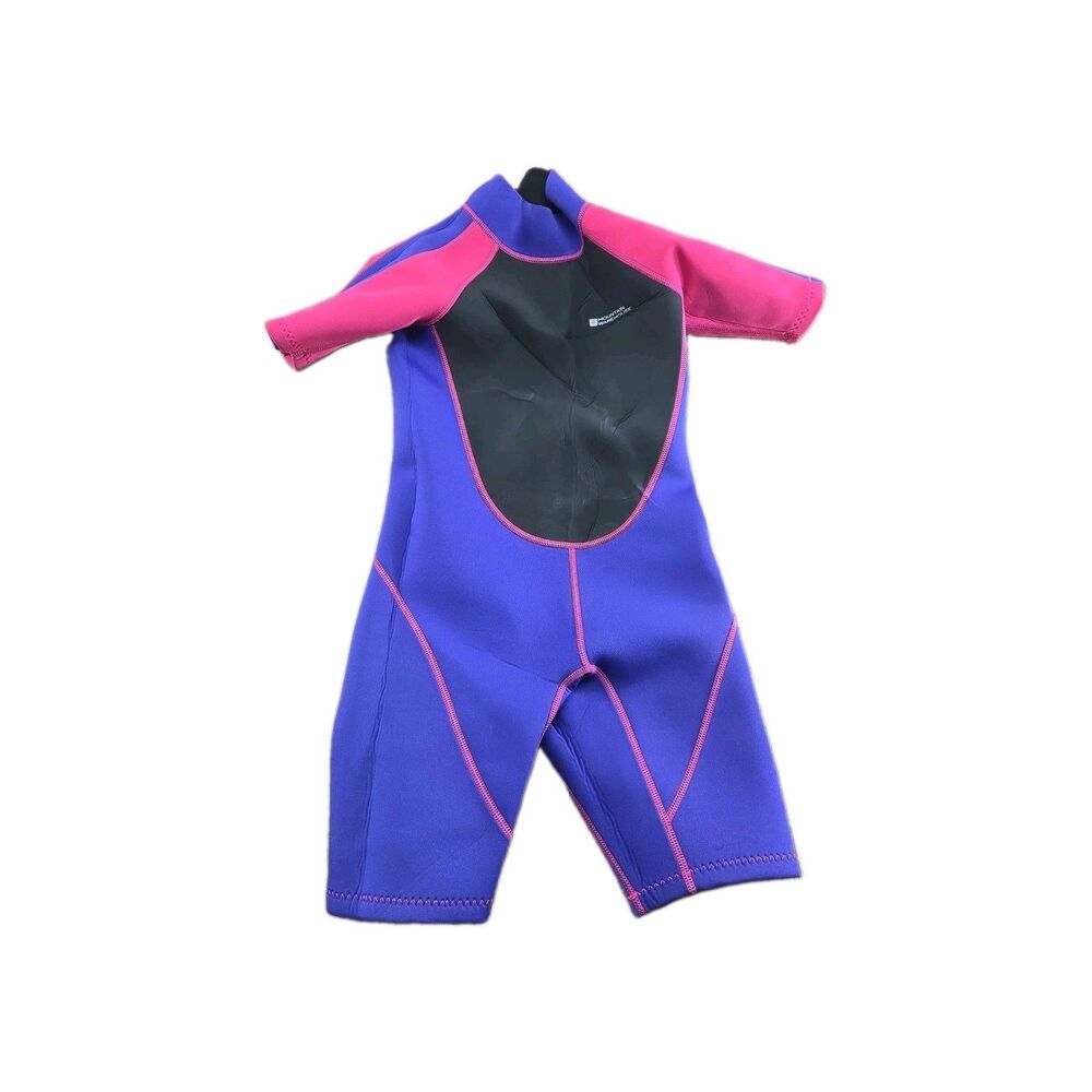 Mountain Warehouse Shorty Wet Suit Wetsuit Girls 7-8 Neoprene